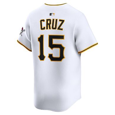 Men's Nike Oneil Cruz White Pittsburgh Pirates Alternate Limited Player Jersey