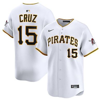 Men's Nike Oneil Cruz White Pittsburgh Pirates Alternate Limited Player Jersey