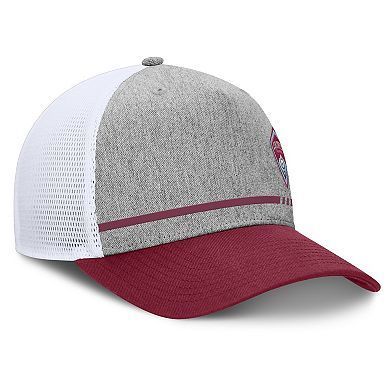 Men's Fanatics Heather Gray Colorado Rapids Low Block Trucker Adjustable Hat