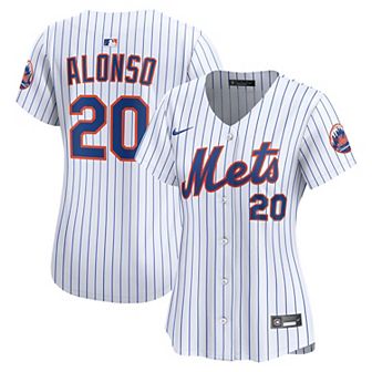 Women's Nike Pete Alonso White New York Mets Home Limited Jersey