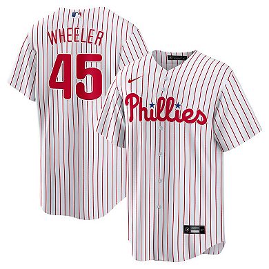 Men's Nike Zack Wheeler White Philadelphia Phillies Home Replica Jersey