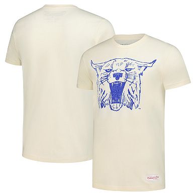 Men's Mitchell & Ness Cream Kentucky Wildcats Vintage Tone T-Shirt