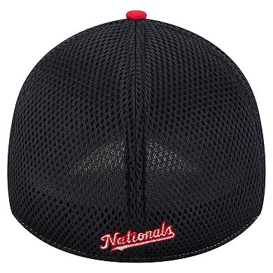 Men's New Era Red/Black Washington Nationals Neo 39THIRTY Flex Hat