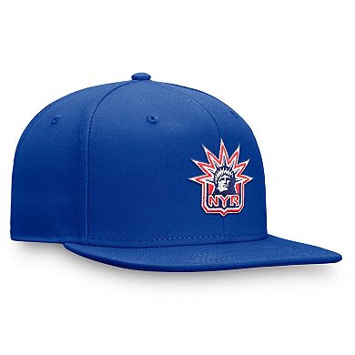 Men's Fanatics Royal New York Rangers Team Logo Fitted Hat
