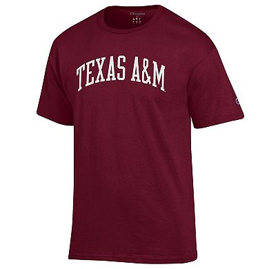 Men's Champion Maroon Texas A&M Aggies Basic Arch T-Shirt