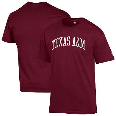 Men's Champion Maroon Texas A&M Aggies Basic Arch T-Shirt
