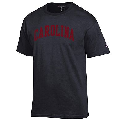 Men's Champion Black South Carolina Gamecocks Basic Arch T-Shirt