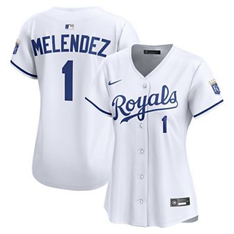 Women's Nike MJ Melendez White Kansas City Royals Home Limited Jersey