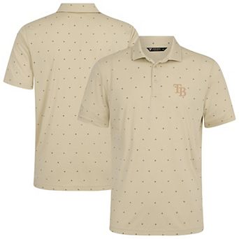 Men's Levelwear Cream Tampa Bay Rays Vision Polo