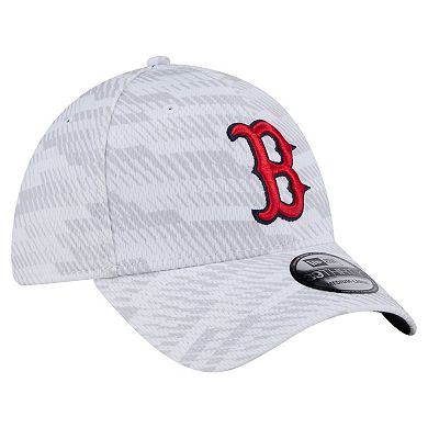Men's New Era White Boston Red Sox Graded 39THIRTY Stretch Fit Hat
