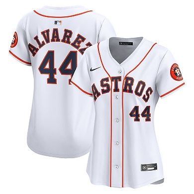 Women's Nike Yordan Alvarez White Houston Astros Home Limited Player Jersey