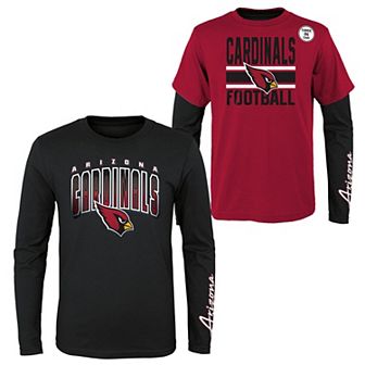 Preschool Black/Cardinal Arizona Cardinals Fan Fave T-Shirt Combo Set