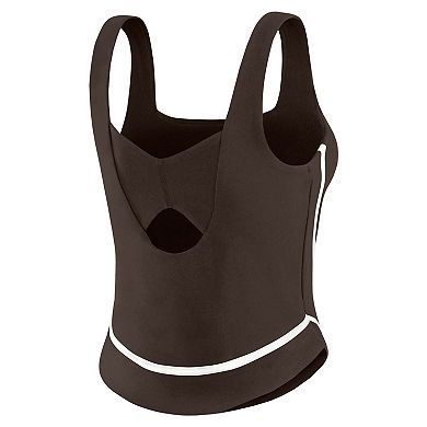 Women's WEAR by Erin Andrews Brown San Diego Padres Square Neck Tank Top