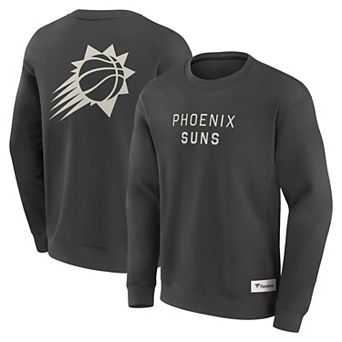 Men's Fanatics Gray Phoenix Suns Elements Future Ground Lettering Pullover Sweatshirt
