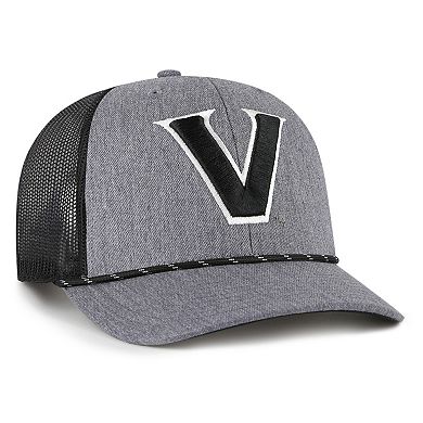 Men's '47 Gray Vanderbilt Commodores Carbon Rope Adjustable Hat