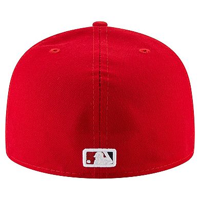 Men's New Era Red Washington Nationals 20th Anniversary 59FIFTY Fitted Hat