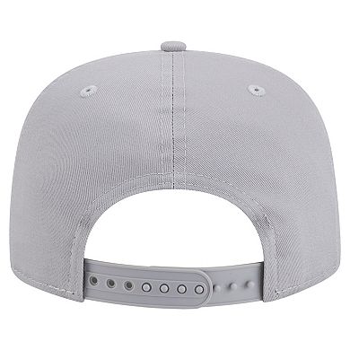 Men's New Era Gray Boston Celtics Throwback Property Of Golfer Snapback Hat