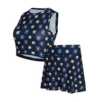 Women's Concepts Sport Navy Houston Astros Knit Tank Top & Skort Set