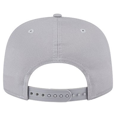 Men's New Era Gray Brooklyn Nets Throwback Property Of Golfer Snapback Hat