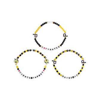 FOCO Pittsburgh Pirates 3-Pack Friendship Bracelet Set