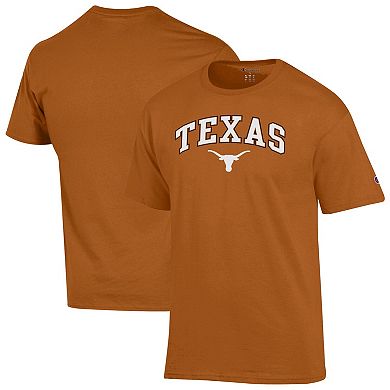 Men's�Champion Texas Orange Texas Longhorns Arch Over Logo T-Shirt