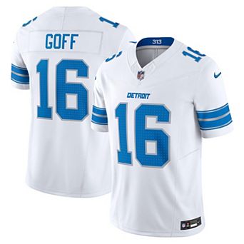 Men's Nike Jared Goff White Detroit Lions Vapor F.U.S.E. Limited Jersey