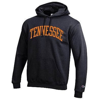 Men's Champion Black Tennessee Volunteers Basic Arch Fleece Pullover Hoodie