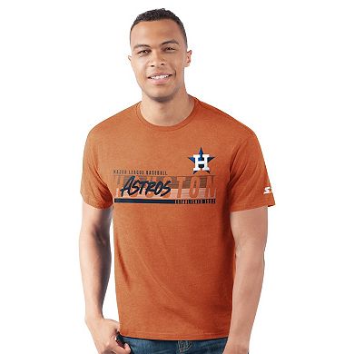 Men's Starter Orange Houston Astros Prime Time Team T-Shirt