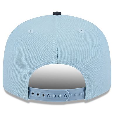 Men's New Era Light Blue/Navy Washington Nationals 2025 City Connect 9FIFTY Snapback Hat