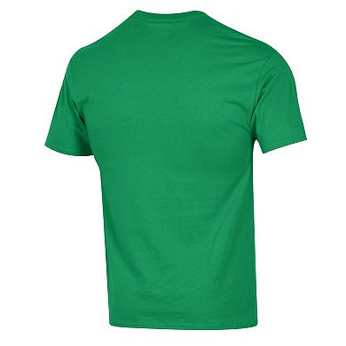 Men's�Champion Kelly Green Marshall Thundering Herd Arch Over Logo T-Shirt