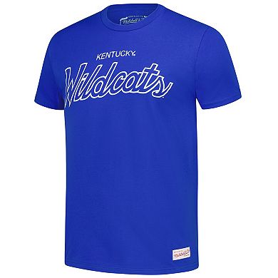 Men's Mitchell & Ness Royal Kentucky Wildcats Elite Script T-Shirt