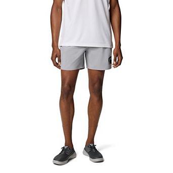 Men's Columbia Gray Michigan State Spartans PFG Terminal Roamer�� Omni-Shade�� Stretch Shorts