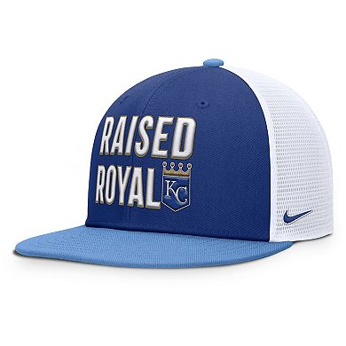 Men's Nike Royal/Light Blue Kansas City Royals Pro Performance Trucker Snapback Hat