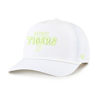 Women's '47 White Detroit Tigers Bright Side Adjustable Hitch Hat