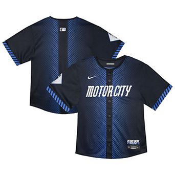 Toddler��Nike Blue Detroit Tigers City Connect Team Limited Jersey