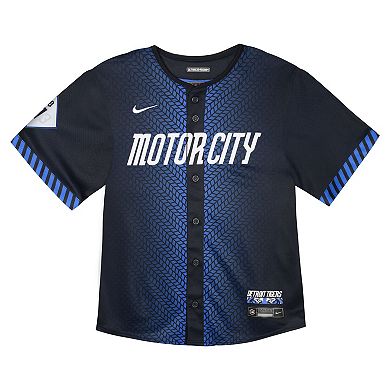 Toddler Nike Blue Detroit Tigers City Connect Team Limited Jersey