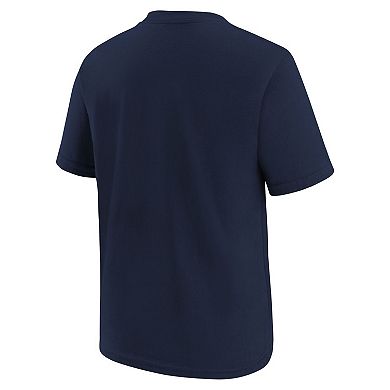 Youth Nike Navy San Diego Padres Team Logo T-Shirt