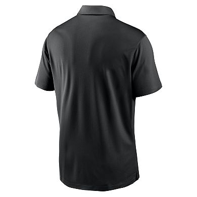 Men's Nike White/Black San Francisco Giants Vapor Striped Performance Polo