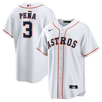 Men's Nike Jeremy Pe̱a White Houston Astros Home Replica Jersey