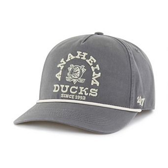 Men's '47 Charcoal Anaheim Ducks Canyon Ranchero Hitch Adjustable Hat