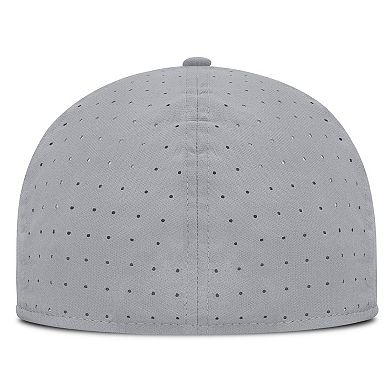 Men's Nike Gray Oregon Ducks On-Field Dugout True Performance Fitted Hat