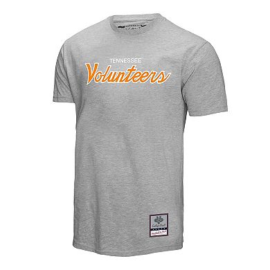 Men's Mitchell & Ness Gray Tennessee Volunteers Elite Script T-Shirt