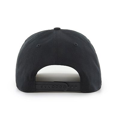 Men's '47 Black Missouri Tigers Flip Script Hitch Adjustable Hat