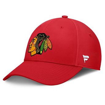 Men's Fanatics Red Chicago Blackhawks Core Elevated Speed Flex Hat