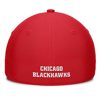 Men's Fanatics Red Chicago Blackhawks Core Elevated Speed Flex Hat