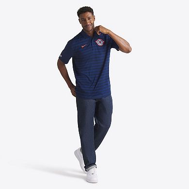 Men's Nike Navy Houston Astros 2025 City Connect Authentic Collection Victory Performance Polo