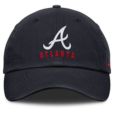Men's Nike Navy Atlanta Braves Club Adjustable Hat
