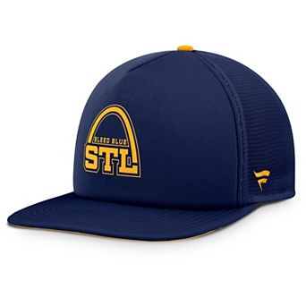 Men's Fanatics Navy St. Louis Blues Rink Hometown Snapback Hat