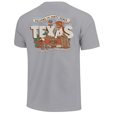 Youth Gray Texas Longhorns Local Campus Scene T-Shirt