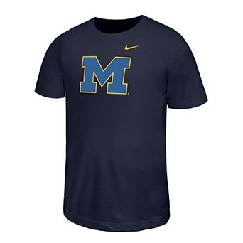 Youth Nike Navy Michigan Wolverines Legend Color Pop Performance T-Shirt